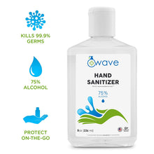 Load image into Gallery viewer, Wave Essentials - WAVE HAND SANITIZER (LIQUID) 8oz