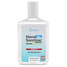 Load image into Gallery viewer, WAVE ESSENTIALS HAND SANITIZER (GEL) 8 Oz