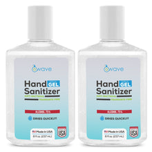 Load image into Gallery viewer, WAVE ESSENTIALS HAND SANITIZER (GEL) 8 Oz