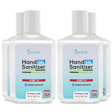 Load image into Gallery viewer, WAVE ESSENTIALS HAND SANITIZER (GEL) 8 Oz