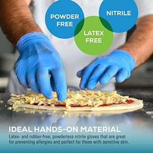 Powder-Free Nitrile Examination Gloves 100 PCS. (Medium)